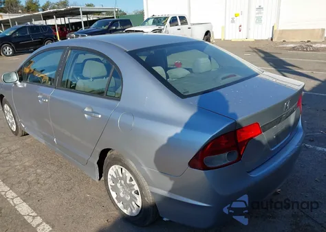 2009 Honda Civic Gx из США, поврежденный, VIN 1HGFA46549L001019